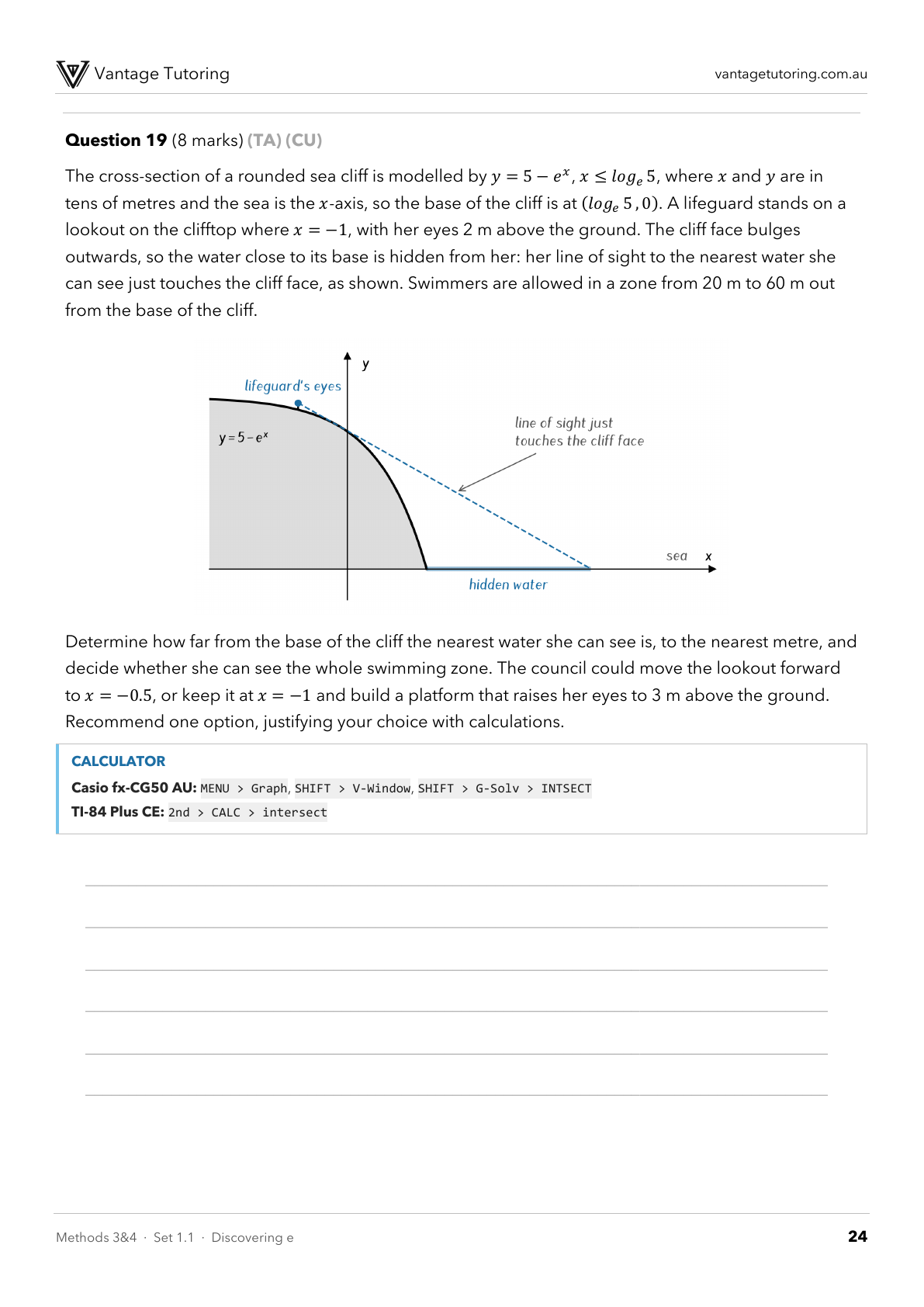 Methods 1.1 Discovering e — page 24